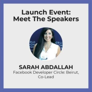 Sarah Abdallah — TechWomen